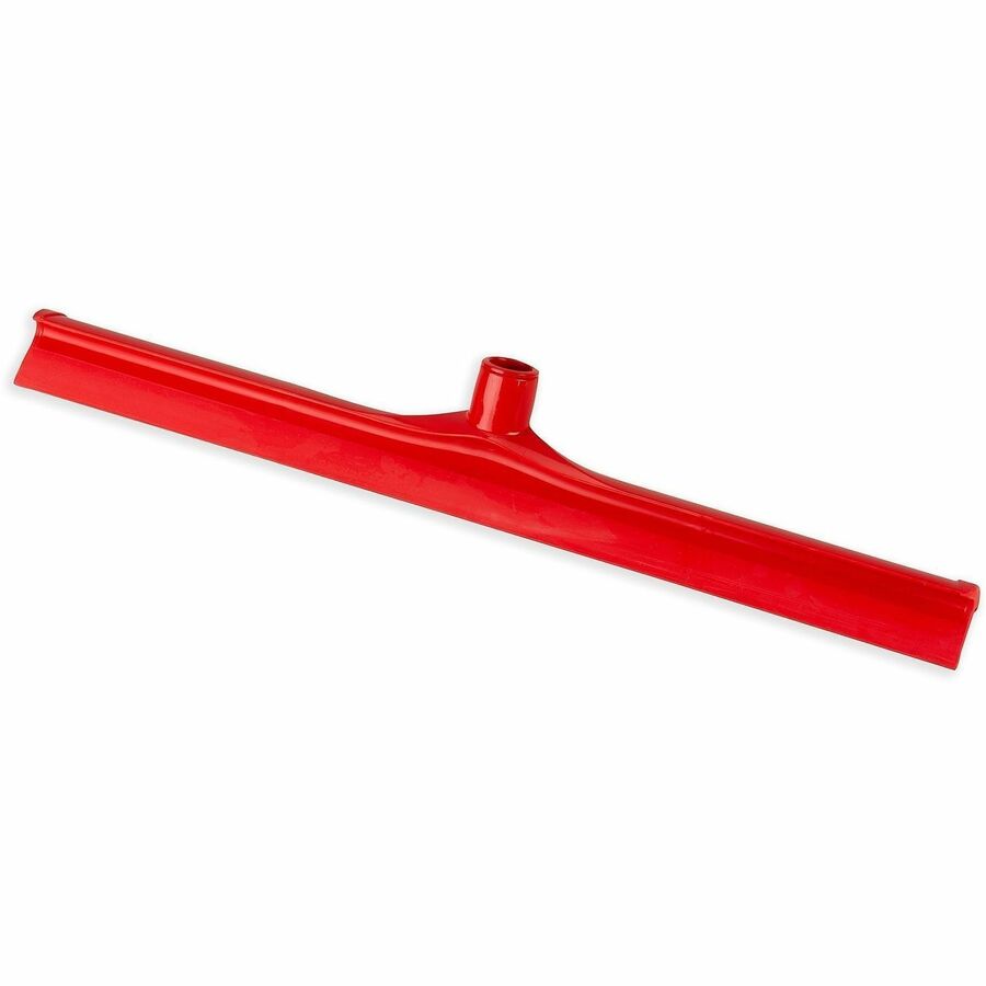 Sparta 24" Single-Blade Floor Squeegee, Red, 6/Carton (CFS3656805CT)