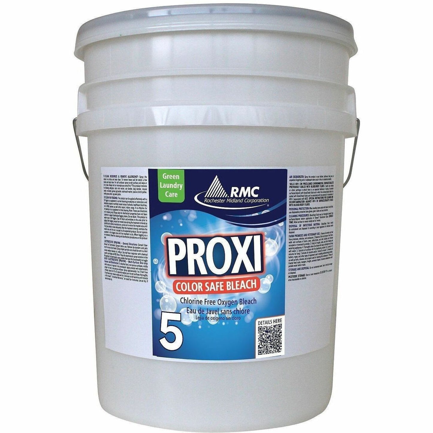 RMC PROXI Color-Safe Bleach, For Fabric, 640 fl oz (RCM12061145)