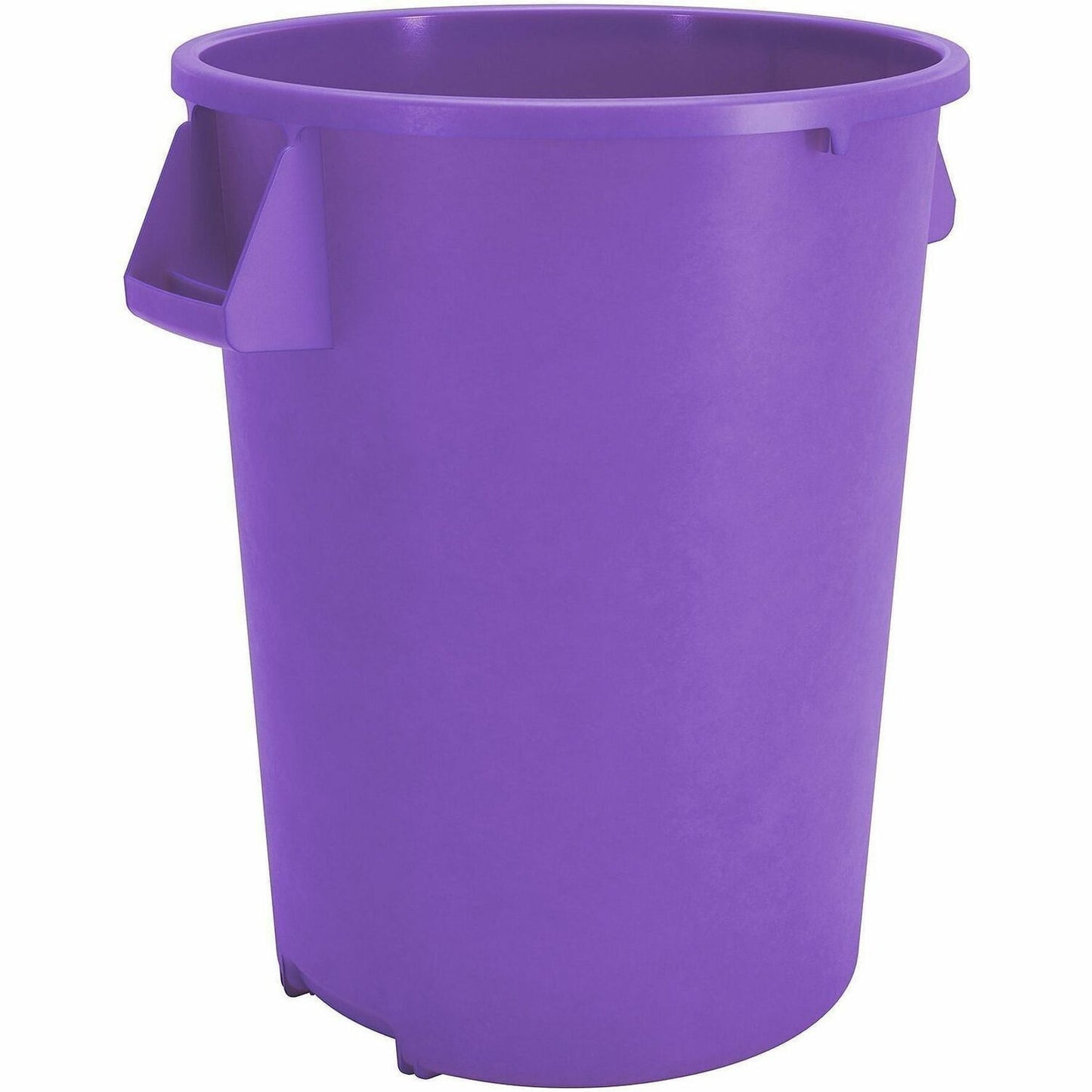 Sparta Bronco Round Waste Containers, Open Top, 44 gal Capacity, Purple  (CFS84104489)