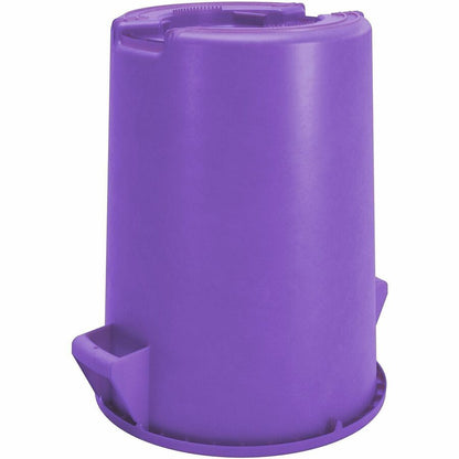 Sparta Bronco Round Waste Containers, Open Top, 44 gal Capacity, Purple  (CFS84104489)