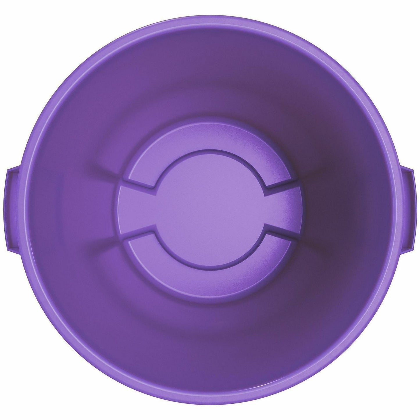Sparta Bronco Round Waste Containers, Open Top, 44 gal Capacity, Purple, 3/Carton (CFS84104489CT)