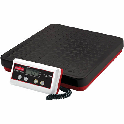 Rubbermaid Commercial Digital Receiving Scale, 150 lb, Black (RCP401088)