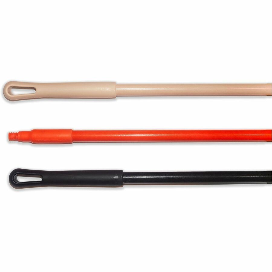 Sparta 60" Fiberglass Broom Handle, 60" x 1" Diameter, Black (CFS40225EC03)