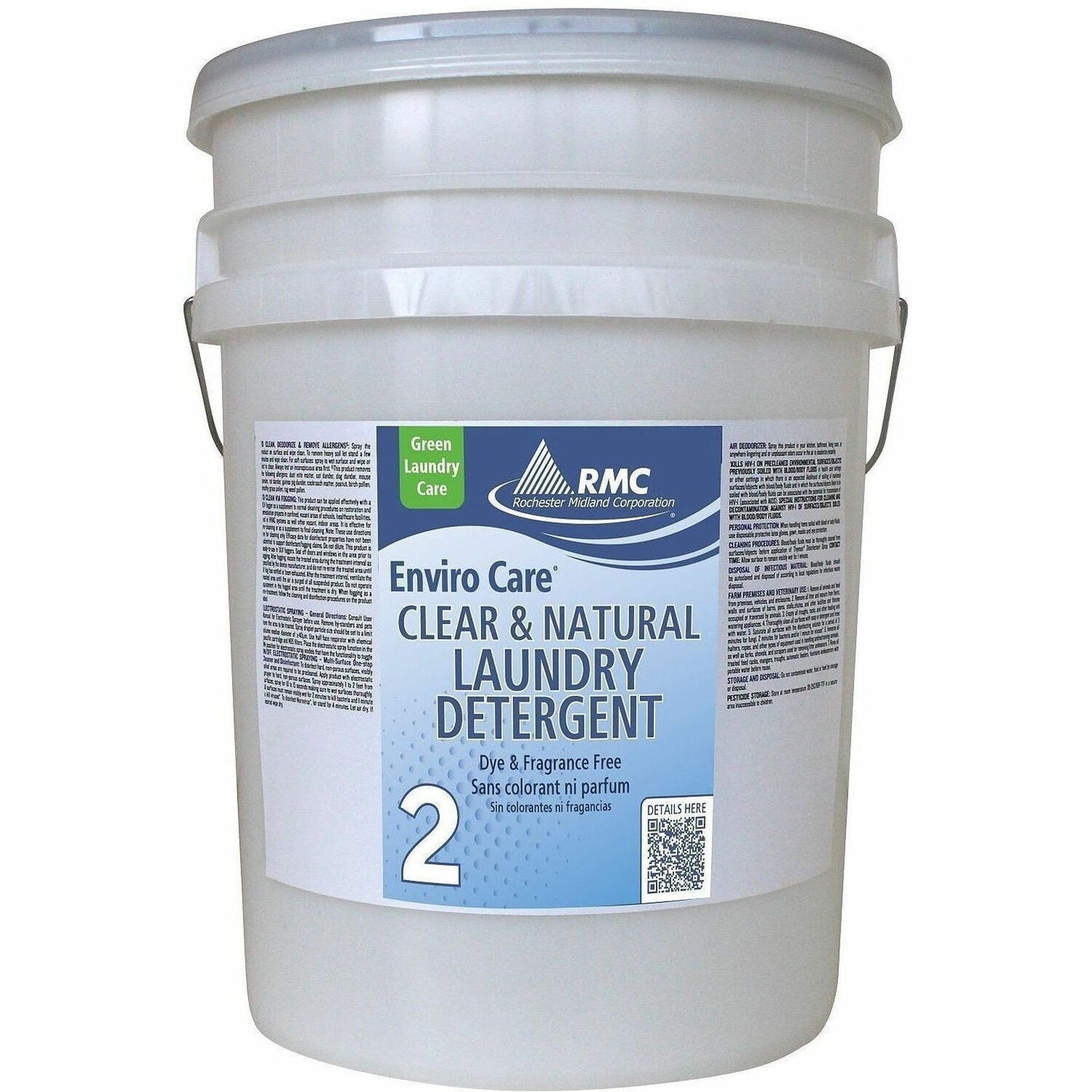 RMC Enviro Care Clear & Natural Laundry Detergent, 640 fl oz (RCM12060945)