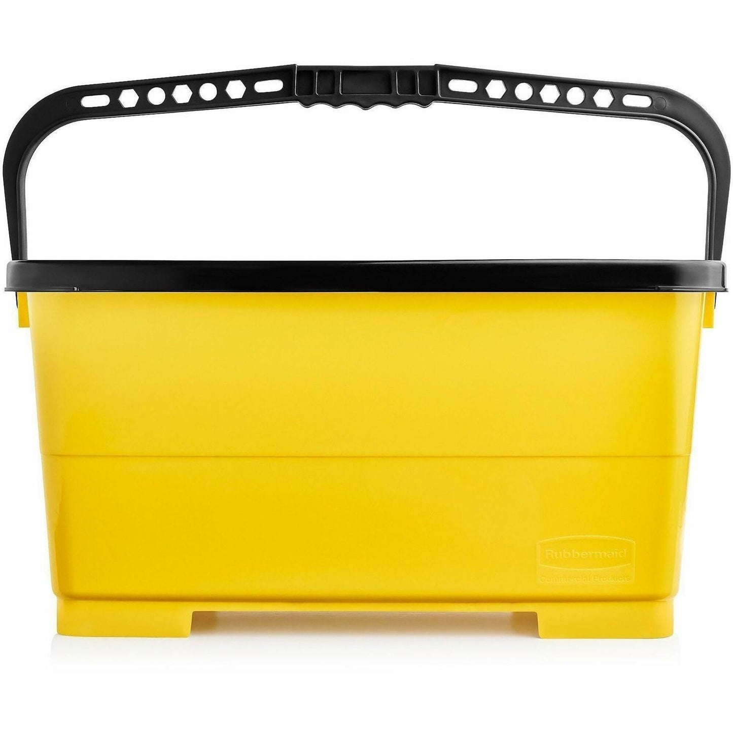 Rubbermaid Commercial Glass Cleaning Bucket with Lid, 10.6" x 22.2", Yellow  (RCP2221958)