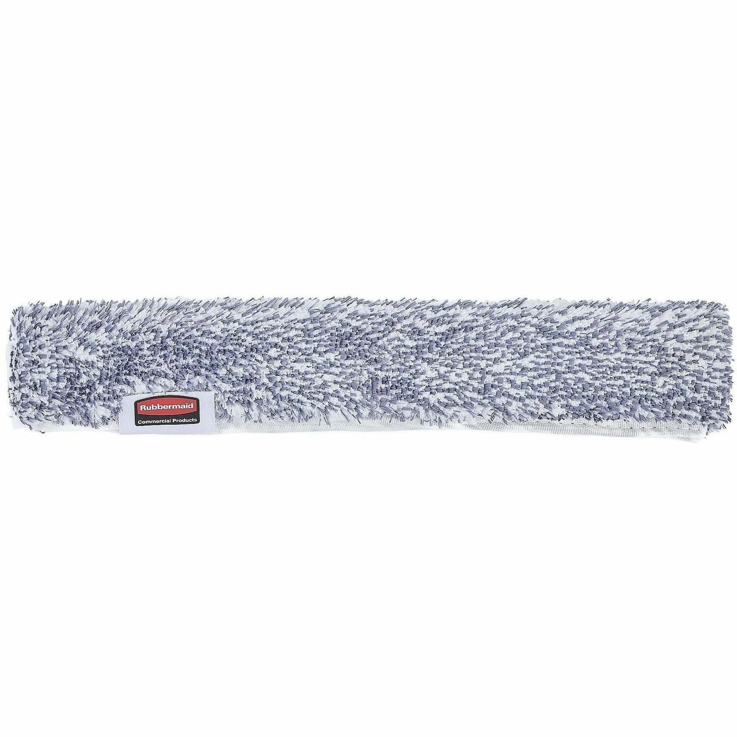 Rubbermaid Commercial HYGEN Microfiber Glass Washer, For Squeegee, Gray, MicroFiber, 0.6" x 4.3" x 20.4"  (RCP2221960)