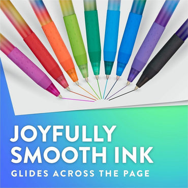 Paper Mate InkJoy 300RT Retractable Ballpoint Pens, Fashion Assorted Ink, 1.0 mm Medium Pen Point, Writing, 6/Pack (PAP2226848)