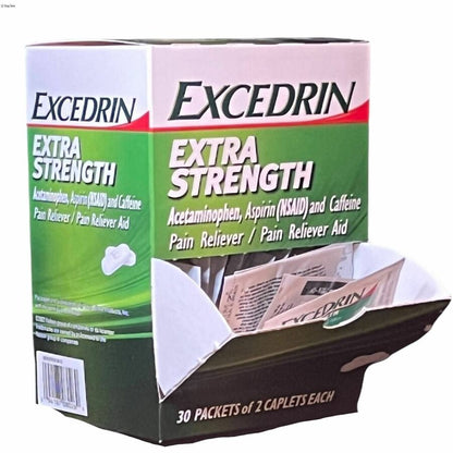 Lil' Drug Store Excedrin Pain Reliever, 30 Packets of 2 (LIL64108)
