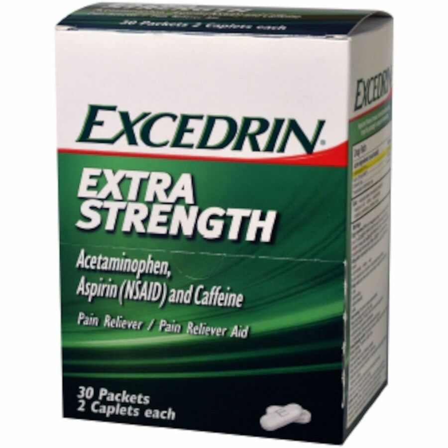 Lil' Drug Store Excedrin Pain Reliever, 30 Packets of 2 (LIL64108)