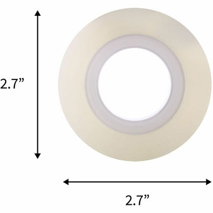 Business Source Premium Invisible Tape Value Pack, 27.78 yd Length x 0.75" Width, 1" Core, 12/Carton (BSN32953CT)