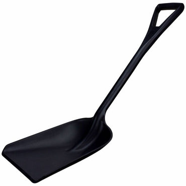 Sparta Food Service Sanitary Shovel, 13.8", Black, Plastic, Polypropylene, 3/Carton (CFS41076EC03CT)