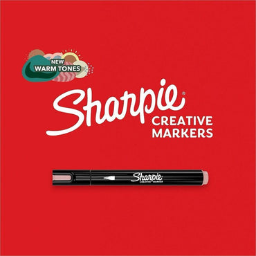 Sharpie Creative Markers, Assorted Ink, Fine Marker Point, Multipurpose, 36/Pack (SAN2221921)