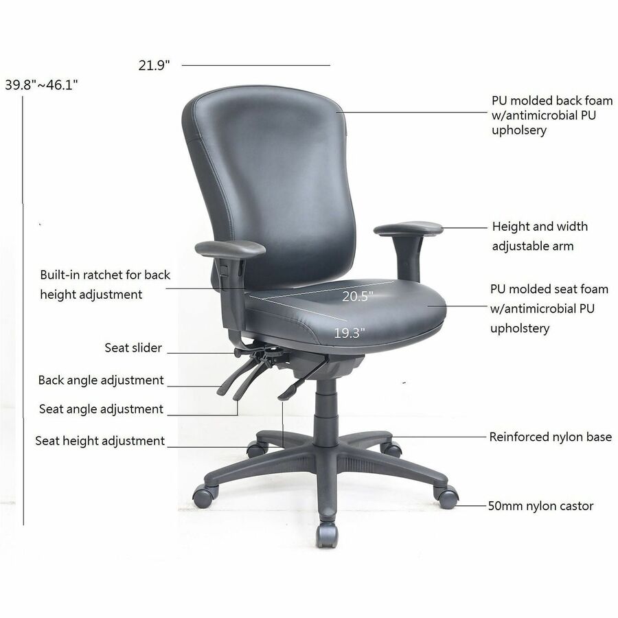Lorell Accord Series Managerial Task Chair (LLR66154)