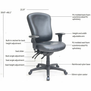 Lorell Accord Series Managerial Task Chair (LLR66154)