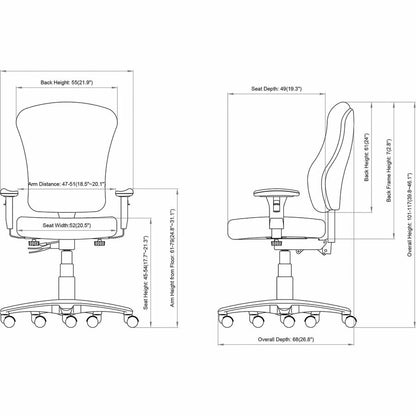 Lorell Accord Series Managerial Task Chair (LLR66154)