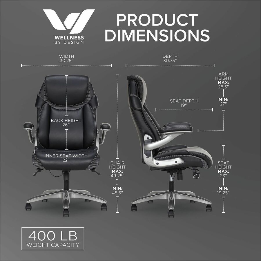 Lorell Lumbar Foam Executive Chair (LLR47923)