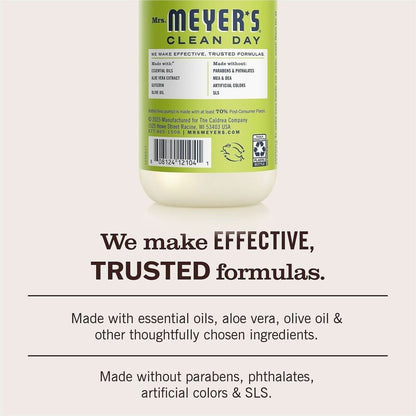 Mrs. Meyer's Clean Day Hand Soap Refill, Lemon Verbena, Lavender, Mild Citrus Scent, 12.50 fl oz (SJN390068EA)
