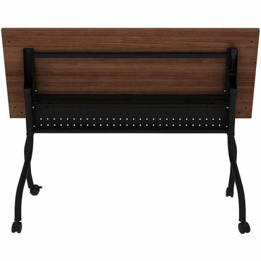 Lorell Preference Flip/Nest Training Tables, 60" Table Top Width x 23.60" Table Top Depth, 29.50", Black Four Leg Base (LLR60756)