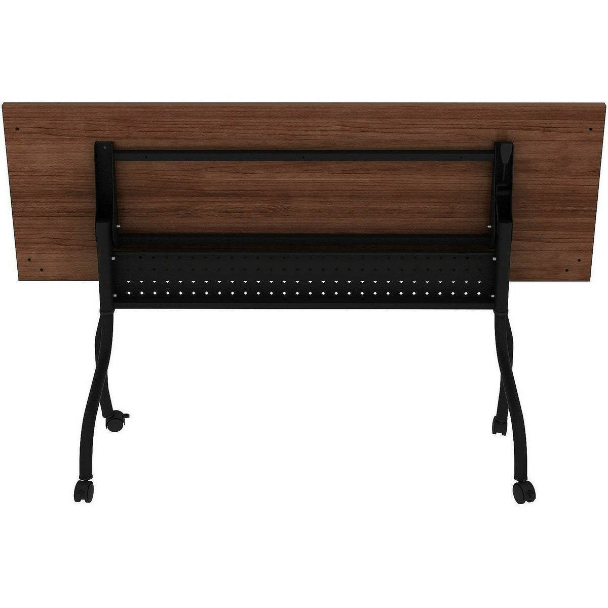 Lorell Preference Flip/Nest Training Tables, 72" Table Top Width x 23.60" Table Top Depth, 29.50", Black Four Leg Base (LLR60755)