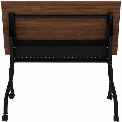 Lorell Preference Flip/Nest Training Tables, 48" Table Top Width x 23.60" Table Top Depth, 29.50", Black Four Leg Base (LLR60757)