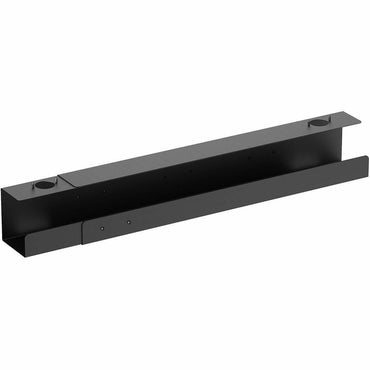 Lorell Cable Management Tray, 47.24", Black, Under Desk Mount (LLR34006)
