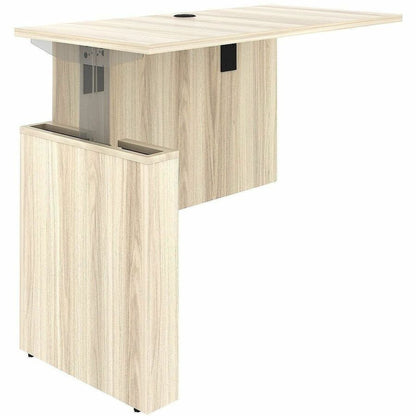 Lorell Essentials Sit-Stand Return Shells, 27.5" x 47.3" x 23.6", Finish: Modern Elm (LLR66378)