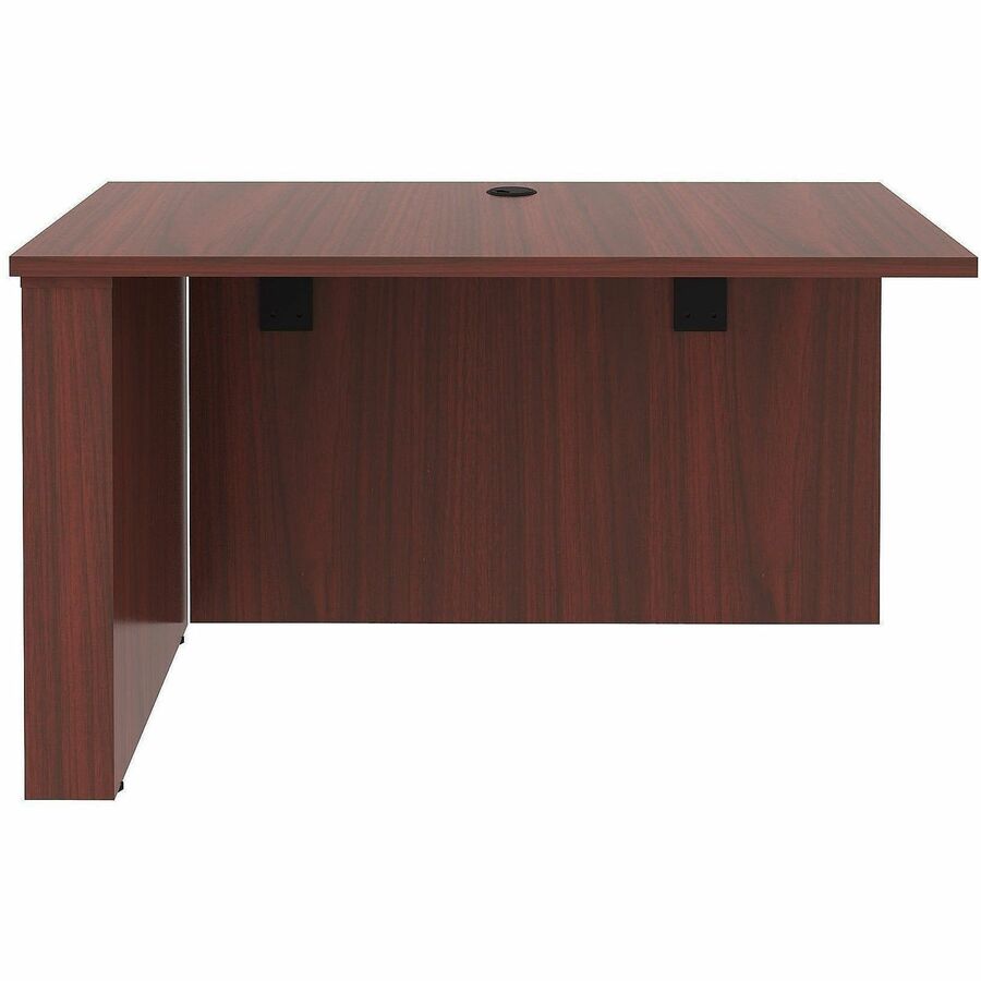 Lorell Essentials Sit-Stand Return Shells, 27.5" x 47.3" x 23.6", Finish: Mahogany (LLR69369)