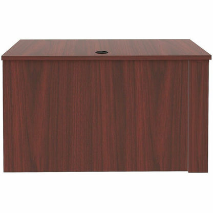 Lorell Essentials Sit-Stand Return Shells, 27.5" x 47.3" x 23.6", Finish: Mahogany (LLR69369)
