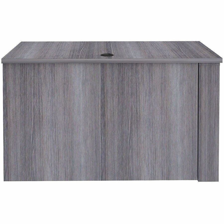 Lorell Essentials Sit-Stand Return Shells, 27.5" x 47.3" x 23.6", Finish: Weathered Charcoal (LLR69528)