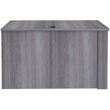 Lorell Essentials Sit-Stand Return Shells, 27.5" x 47.3" x 23.6", Finish: Weathered Charcoal (LLR69528)