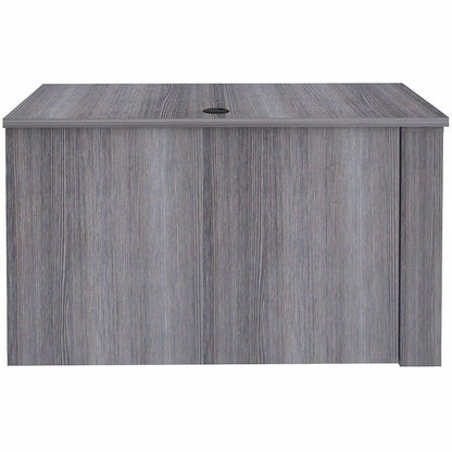 Lorell Essentials Sit-Stand Return Shells, 27.5" x 47.3" x 23.6", Finish: Weathered Charcoal (LLR69528)