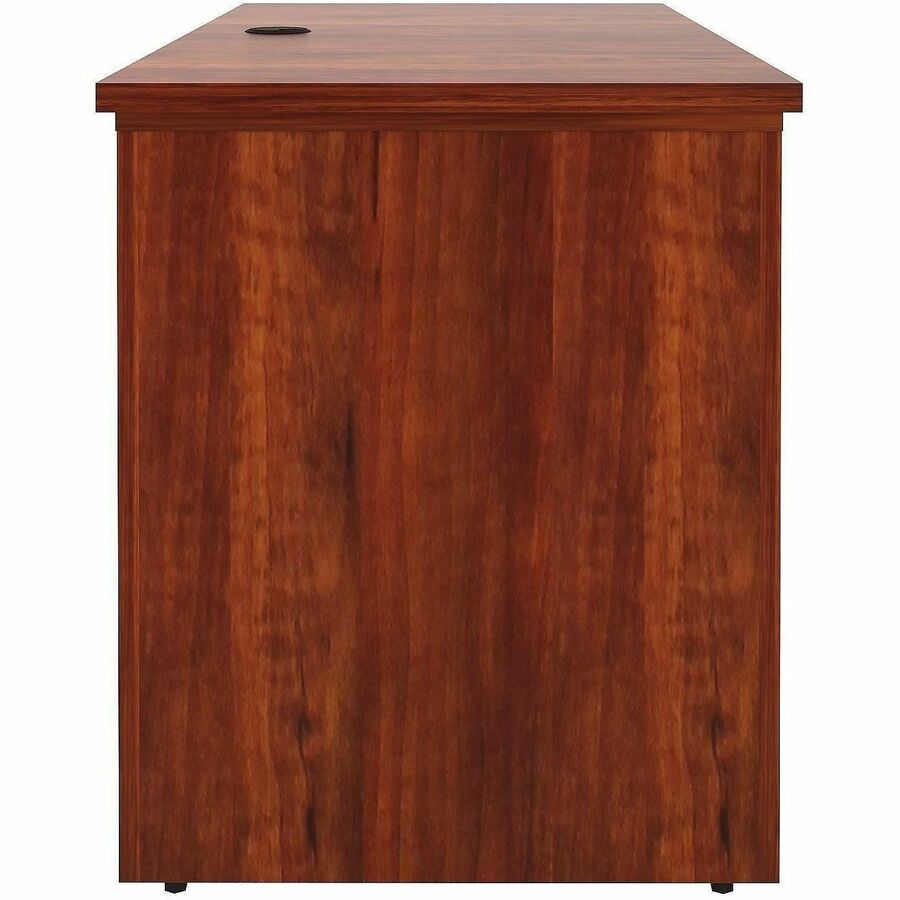 Lorell Essentials Sit-Stand Return Shells, 27.5" x 47.3" x 23.6", Finish: Cherry (LLR69425)