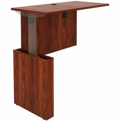 Lorell Essentials Sit-Stand Return Shells, 27.5" x 47.3" x 23.6", Finish: Cherry (LLR69425)