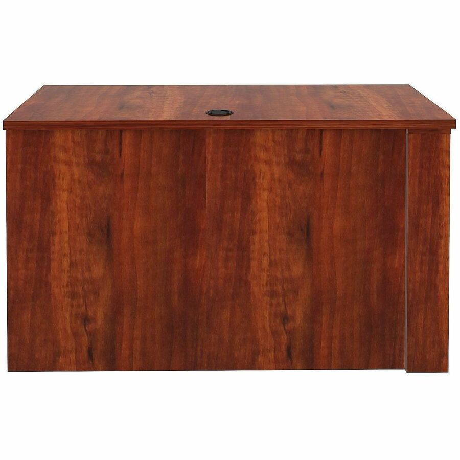 Lorell Essentials Sit-Stand Return Shells, 27.5" x 47.3" x 23.6", Finish: Cherry (LLR69425)