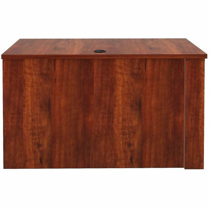 Lorell Essentials Sit-Stand Return Shells, 27.5" x 47.3" x 23.6", Finish: Cherry (LLR69425)