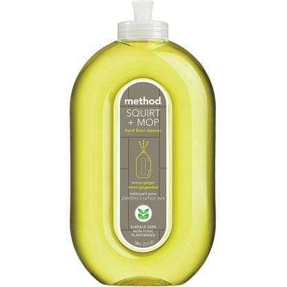Method Squirt + Mop Lemon Floor Cleaner, 25 fl oz, Lemon Ginger Scent (MTH317917)