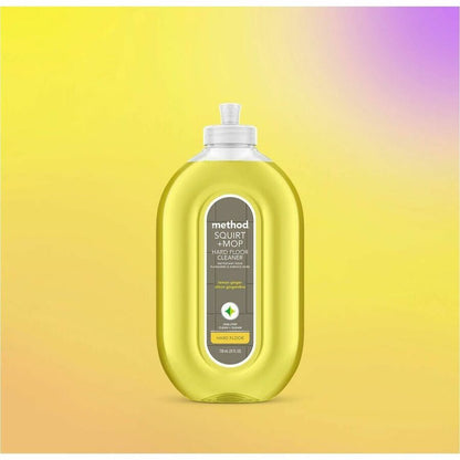 Method Squirt + Mop Lemon Floor Cleaner, 25 fl oz, Lemon Ginger Scent (MTH317917)