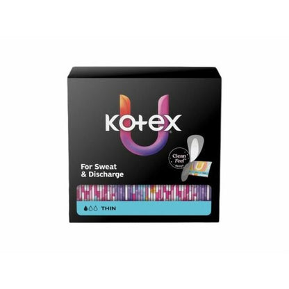 U by Kotex Wrapped Panty Liners, Individually Wrapped, 120/Box (KCC58311)