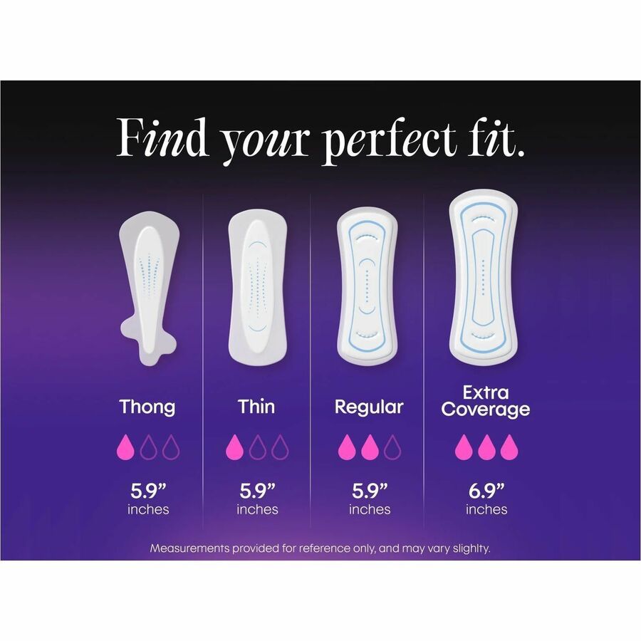 U by Kotex Wrapped Panty Liners, Individually Wrapped, 120/Box (KCC58311)