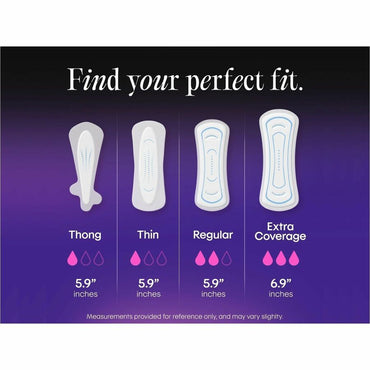 U by Kotex Wrapped Panty Liners, Individually Wrapped, 120/Box (KCC58311)