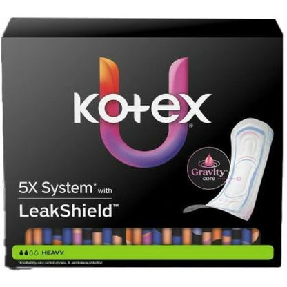 U by Kotex Ultra-Thin Period Pads, 56/Box (KCC58249)