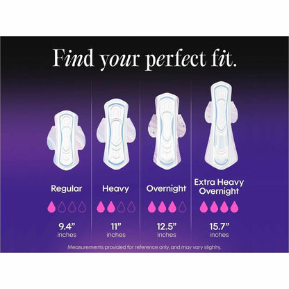 U by Kotex Ultra-Thin Period Pads, 56/Box (KCC58249)