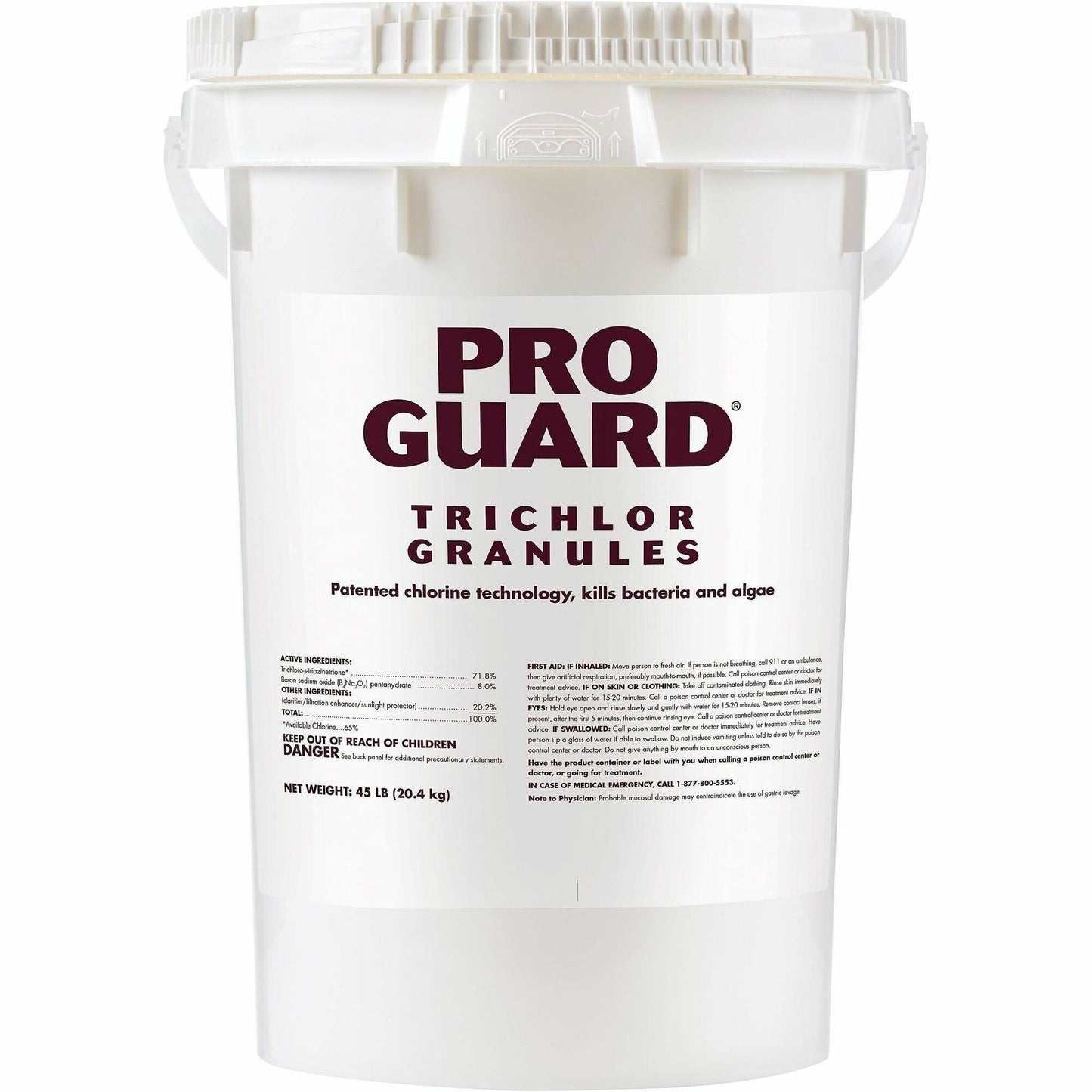 KIK Custom PRO GUARD Trichlor Granules  (KIKKPL23045BPG)