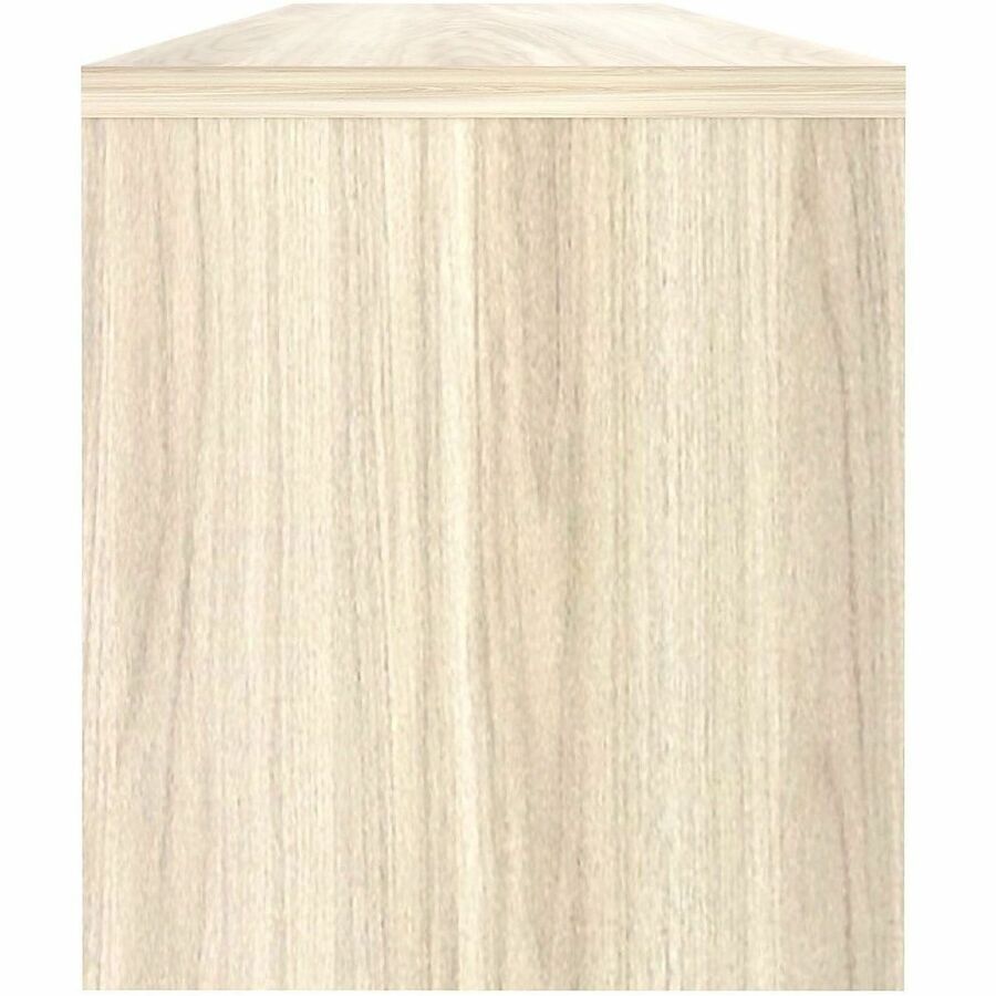 Lorell Essentials Wall-Mounted Hutche with Wood Doors, 17" x 72" x 15", Modern Elm (LLR66346)