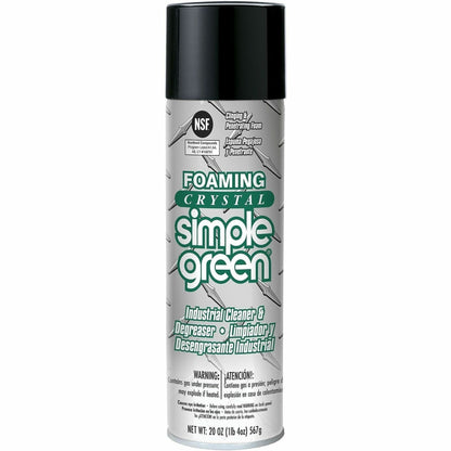 Simple Green Foaming Crystal Industrial Cleaner & Degreaser, 20 fl oz (SMP0619010)