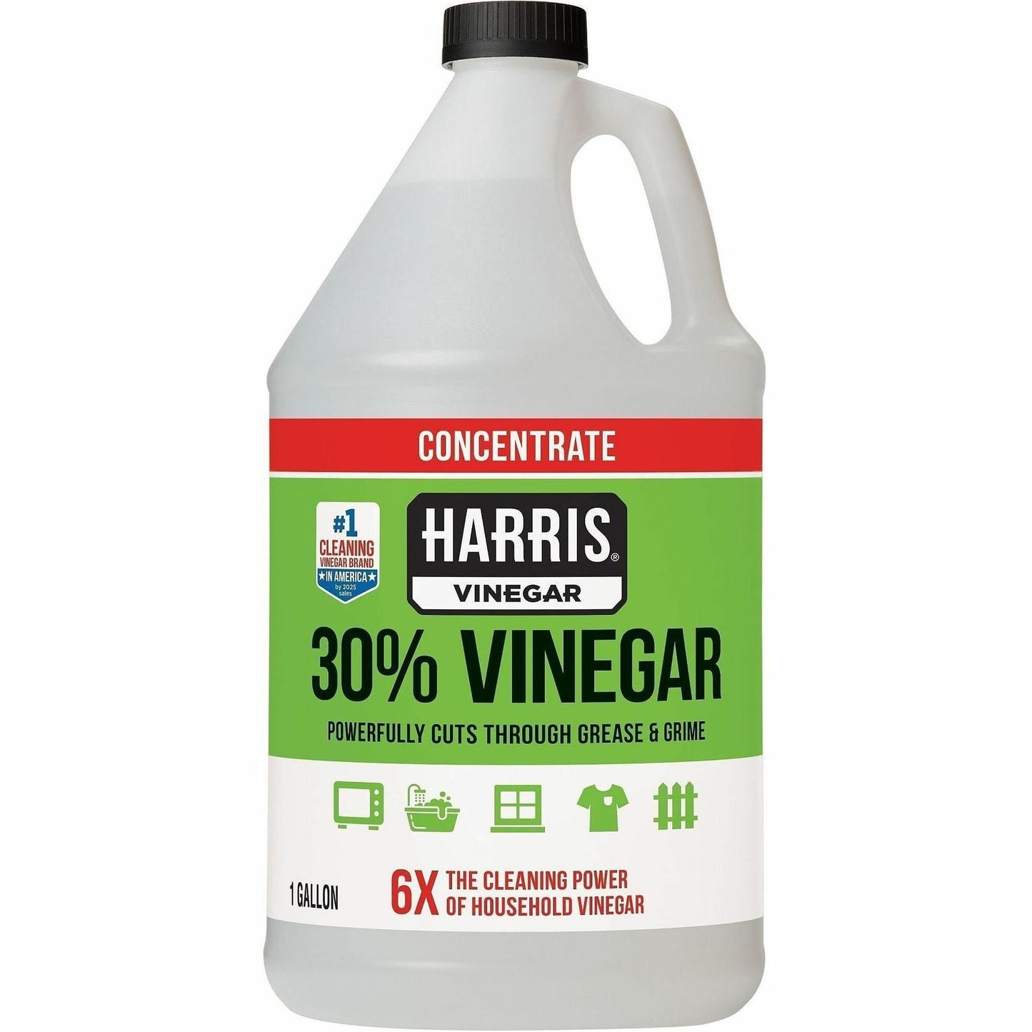 Harris Vinegar, 128 fl oz (WMNVINE30128WM)