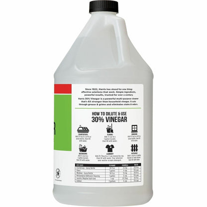 Harris Vinegar, 128 fl oz (WMNVINE30128WM)