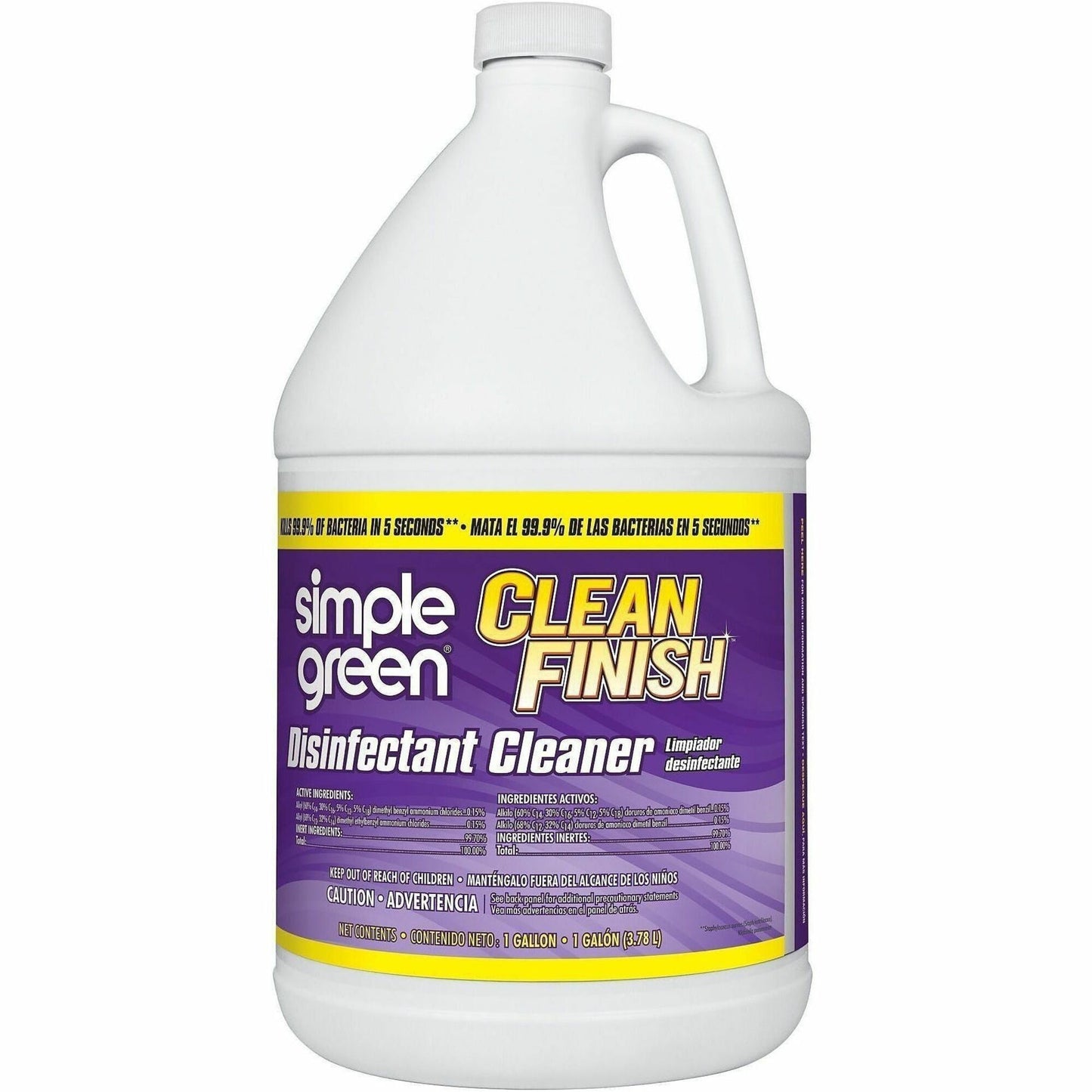 Simple Green Clean Finish Disinfectant Cleaner, 128 fl oz (SMP2801128)