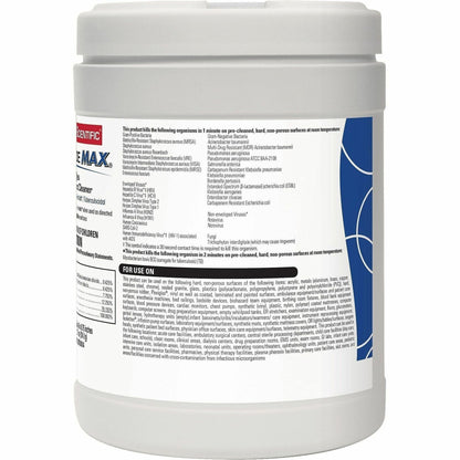 MICRO-SCIENTIFIC Opti-Cide MAX Wipes, 12/Carton (WMNM60034F)