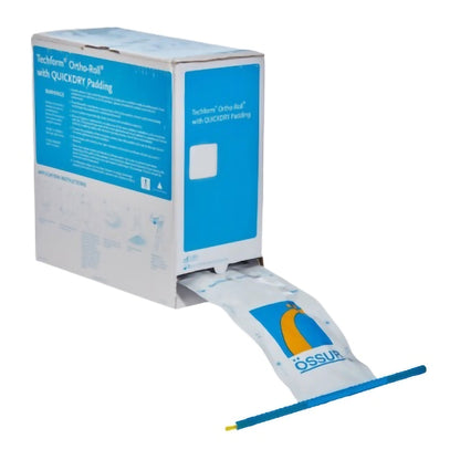 TechForm® Ortho-Roll® One-Side Padded Splint Roll 3 Inch X 15 Foot Fiberglass White (549760_EA)